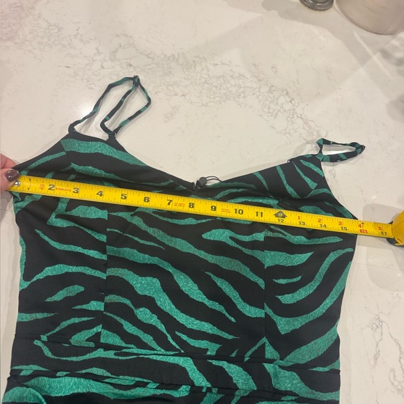 Dress the Population Brielle Zebra Print Mini Dress, Size XXS, NWT - Picture 13 of 13